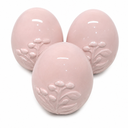 Easter Egg Decoration 3 pc Pink