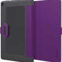 Incipio Clarion Folio Fire HD 8 Case (Previous Generation - 2015 release), Plum Purple