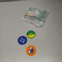 Girl Scout Sash Costume Set, Include 63 * 3.9 inches Blackish Green Sash and 15 Pcs self-Adhesive Medal Patches for Women Party Dress Up