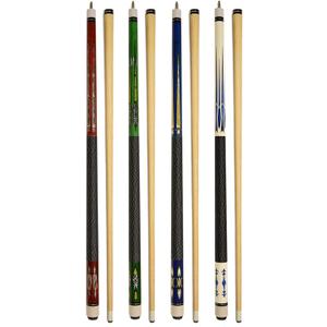Set of 4 Pool Cues New 58" Billiard House Bar Pool Cue Sticks