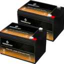 CB CHROMEBATTERY 12V 14AH Sealed Lead Acid (SLA) Rechargeable Battery 2 Pack F2 Terminal Deep Cycle Design for UPS, Alarms, Emergency Lighting, Scooters, Ride-On Toys, Solar & More