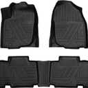 RAV4 Floor Mats Compatible with Toyota RAV-4 2013-2018All Weather Protection Waterproof Durable Anti-Slip Odorless Custom-fit TPE Floor Liner 1st and 2ed Row Set