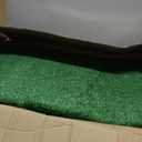 Garland Rug Artificial Grass 8 Ft. X 12 Ft. Large Indoor/Outdoor Area Rug Green -Lush Green, Durable, and Low-Maintenance for Patios, Lawns, and More