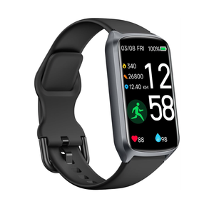 Health Fitness Tracker with 24/7 Heart Rate, Blood Oxygen, Blood Pressure, Sleep Tracker, 5ATM Waterproof Activity Trackers with Step Tracker, Pedometer (S & L Bands Included)