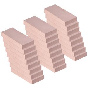 Fire Bricks, Woodstove Firebricks, High Temperature Resistant Clay Firebricks for Wood Stoves, Fireplaces, Pizza Ovens and BBQ Smokers, Size 9" X 4-1/2" X 1-1/4", Pack of 24, Red Color