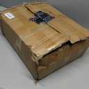 HMYHUM Acrylic Record Player Stand with Vinyl Storage, 3-Tier Table with Record Holder, Holds Up to 200 Albums, with Dividers