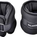 Fitvids Fully Adjustable Ankle Wrist Arm Leg Weights, 1-20LBS, Multiple Options