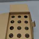 12-Pack Dimmable E12 LED Candelabra Bulbs 60W Equivalent, 2700K Soft Warm White, 600 Lumens B11 Candle Base 6W C35 LED Filament Vintage Light Bulbs, Clear Glass for Chandelier Ceiling Fan High CRI 90+