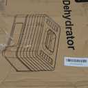 OSTBA Food Dehydrator, 5 Stainless Steel Trays, 48H Timer & Temp Control up to 160F, 400W Food Dryer, Recipe Book for Jerky, Fruit, Meat, Vegetables, Herbs, BPA-Free