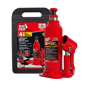 Torin T90413 Big Red Hydraulic Bottle Jack with Carrying Case, 4 Ton (8,000 lb) Capacity