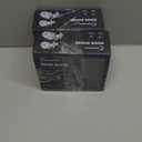 Lanwandeng (2 Sets) All Keyed Same Entry Knobs & Single Cylinder Deadbolt for Exterior Front Doors, Matte Black Finish Entry Door Lock with Same Keys