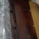 Countertop Wine Rack, Tabletop Wine Holder for 8 Bottle Wine,Auburn Color Mahogany