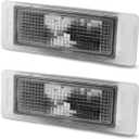 License Plate Light Unit Fit for GMC Acadia 2017 2018 2019, Driver and Passenger Side Replacement 13502178, 1 Pair