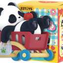 52TOYS Panda Roll Panda Roll Playful Journal 1PCS, Whole Set Collectible Toy Kawaii Creative Gift Room Decor Desktop Decoration 3.15 Inch, Gift for Birthday Party