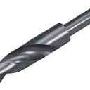 20.5mm Reduced Shank Drill Bit, 1/2 Shank High Speed Steel Twist Drill Bit HSS 9341 for Aluminum Plate Copper Wood Stainless Steel
