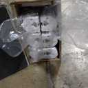 hykolity 8FT Linkable LED Linear Light, 80W 9200lm 3000K/4000K/5000K CCT Selectable, 0-10V Dimmable Architectural LED Suspension Office Lighting Fixture for Market, Garage, ETL, 6 Pack - Silver