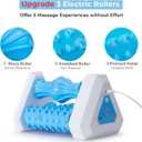 Electric Foot Roller Massager for Plantar Fasciitis Relief Auto Rolling Foot Massager with 3-in-1 Targeted Rollers for Arch & Heel Support, Foot Strain Recovery