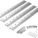 French Cleat Hanger Heavy Duty 10 Inch - 2 Pack - Picture, Mirror, Whiteboard, Pallet or Panel Wall Mount Bracket - Z Bar Hanger Supports 50 lbs Silver