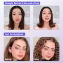 Sunmay Cordless Mini Flat Iron, 3/10" Pencil Hair Straightener for Short Hair, Pixie Cut & Bangs, Portable Dual Voltage Travel Curling Iron