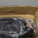 Baby High Chair, High Chairs for Babies and Toddlers, Convertible Folding High Chair with Removable Tray 5 Point Harness Footrest Detachable PU Cushion, Portable Highchair for Baby Toddlers (Black)