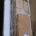 47" Fluted Dresser for Bedroom with Arc-Shaped Corner,6 Drawers,Modern Chest of Drawers with Metal Handle, Wood Closet Clothes Storage Organizer with Curved Edges for Bedroom,Natural