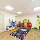 Teenyyou 5 x 7.6 ft Large Classroom Rug Composition Book Elementary Educational Area Rug Kids Room Children Classroom Carpet Playroom Learning Colorful Square School Decor Seating Carpet 7 Seats, 4'11" x 7'7"