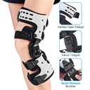 OA Unloader Knee Brace- Unloader Knee Brace for Osteoarthritis, Arthritis Pain, Cartilage Repair, Bone on Bone Knee Joint Pain, Lateral Degeneration Knee Support (White Left)