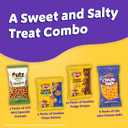 Keebler Sweet & Salty Variety Pack, 30-Count Box, Includes Keebler Chips Deluxe, Fudge Stripes, Utz mini Pretzels and Cheese Balls, 31 oz