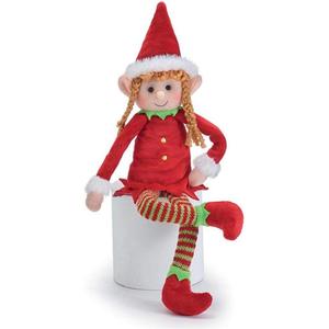 PLUSH CHRISTMAS GIRL ELF