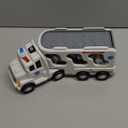 5-in 1 Play Ambulance Toy Vehicle Toddler Truck Toys for 3 4 5 6 7 Year Old Boys - Friction Powered Cars with Light and Sound, Police Car, Fire Truck, Ambulance Car, Birthday Gifts for Kids