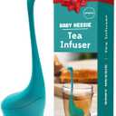Cute Tea Infuser by OTOTO - Loose Leaf Tea Steeper, Tea Accessories, Tea Diffusers, Tea Infuser for Loose Leaf Tea, Tea Strainers, Cute Gifts, Tea Gift Set, Kitchen Gifts, Cooking Gadgets (Baby Nessie - Turquoise)