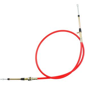 80833 Automatic Transmission Shifter Cable Eyelet End Replacement Fit for B&M Automotive Heavy Duty Performance Shifter Cable Alloy Steel Material 5ft Long Af72-1002 BMM-80833 0.375" Red