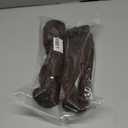 2 x 2 Pcs Armrest Covers for Cars, Cloth Fabric Armrest Protectors Replacement Car Front Seat Arm Rest Covers, Universal Car Interior Accessories (Brown)