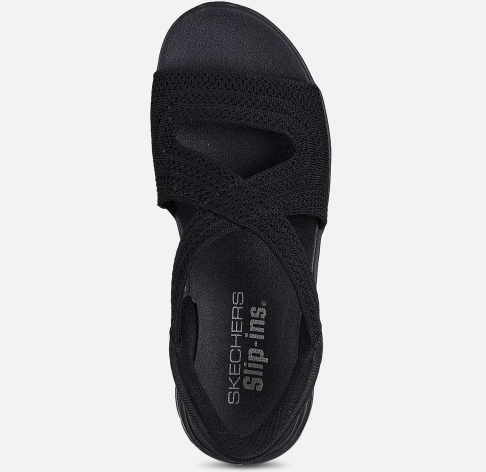 Slip-ins: Glide-Step Pro Sandal - Everyday Glide - Black, 9