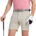 M MAELREG Mens Polo Shirts Short Sleeve Jacquard Performance Moisture Wicking Lightweight Casual Active Mens Golf Shirt (XXXL)