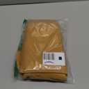 sancua Rectangle Tablecloth - 60 x 60 Inch - Stain and Wrinkle Resistant Washable Polyester Table Cloth, Decorative Fabric Table Cover for Dining Tables, Buffet Parties and Camping, Gold