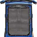 Sukemichi Sunshade for Ford Bronco,Mesh Sun Shade Bikini Top Cover Bimini Top for Ford Bronco Accessories 2021 2022 2023 2024 2025 2026 4 Door - Blocks UV, Wind, Noise (Grey)