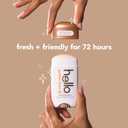 hello Golden Hour Aluminum Free Deodorant for Women and Men, 72-Hour Deodorant, Only 9 Ingredients, Baking Soda Free, Enriched with Shea Butter, Vegan, 2.6 oz Stick Deodorant (2 Pack)