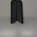 ELETIUO Wall & Under Desk Laptop Mount Holder with Adhesive & Screws in,1.02"/ 26 mm Thick, Anti-Scratch Pads, Universal for MacBooks, Surface, Keyboards, Tablets, Switch  & More (Black)