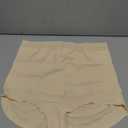 FINETOO Womens Tummy Control Shapewear Underwear High Waisted Seamless Panties Girdle Full Coverage Postpartum Briefs (X-Large, Beige)