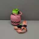 Sidagar 60 oz Big Gallon Water Bottle with Straw and Carry Handle, Pink Wide Mouth Vacuum Insulated Stainless Steel Bottles Easy Carry Tumbler for Women