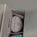 Logitech M240 Silent Bluetooth Mouse, Wireless, Compact, Portable, Smooth Tracking, 18-Month Battery, for Windows, macOS, ChromeOS, Compatible with PC, Mac, Laptop, Tablets - Off White