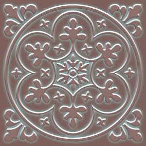 Peel and Stick Wall Tile Stickers Backsplash for Kitchen/Living Room/Bathroom in Metalic Design, 8x8 inch Pack of 10 Self Stick Paper Wall Tile Stickers for Your Home and DIY Projects (Bronzen)