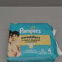 Pampers Swaddlers Diapers, Size 4 (1534 lbs), 22 Count, Absorbent, Keeps Baby Dry and Comfortable, Skin Safe Disposable Baby Diaper