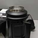 1 Gallon Insulated Water Bottle for Travel: 2in1 Straw Spout Lid, Dual Handle, Leakproof, Keep Cold 48H, 128oz Stainless Steel Water Jug for Gym, Biking, Road Trip, Work, Home, Picnic (Midnight)