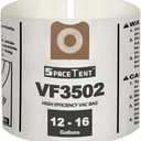 5 Pack VF3502 Replacement for Rigid Shop Vac Bags Size A, compatible with RIDGID 12-16 Gallon Wet/Dry Vacuums, High Efficiency Dust Filter Bags, Part# 23743