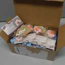 Valentines Day Gifts for Kids - 24 Pack Pre-filled Plush Toys Keychains with Valentine's Gift Cards for School classroom Class - Valentine Party Favors for Kids Boy Girls Toddlers