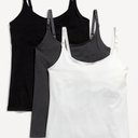 Maternity First Layer Nursing Cami Top 3-Pack, Size S