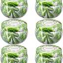 Citronella Candles Outdoor | Indoor Scented Candles 6 Pack 26OZ Pure Citronella Essential Oil and Natural Soy Wax Long Lasting Burning for Home Garden Summer Patio Balcony