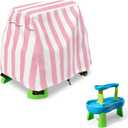 Okcool Kids Water Table Cover Fit Water Table,Outdoor Water Table Toys Cover, A Wide Selection of Cute Colors and Patterns (Pink)